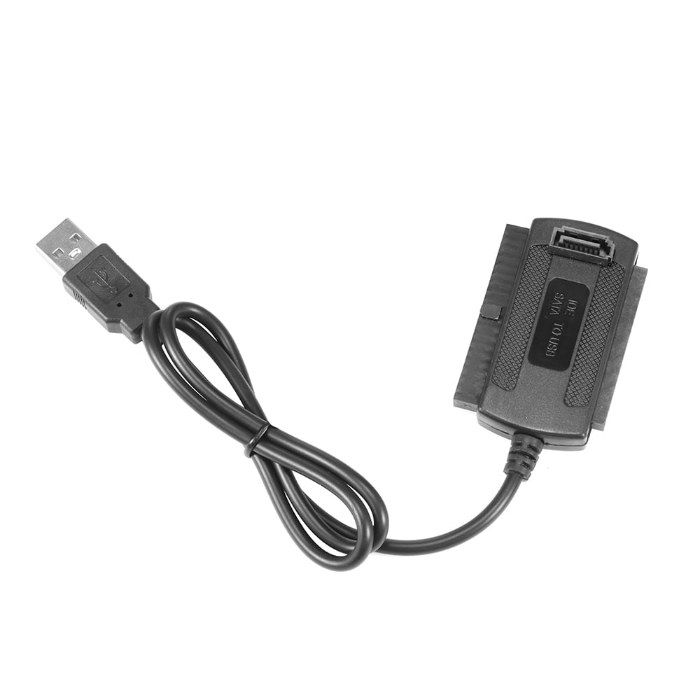 Generelt sagt replika karakter High Performance Black USB 2.0 to IDE/SATA 2.5/3.5inch Hard Drive Disk HDD  Converter Adapter Cable for Office Home Computer - Walmart.com
