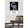 thumbnail image 2 of MLB Colorado Rockies - Logo 22 Wall Poster, 22.375" x 34", 2 of 4