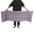 thumbnail image 2 of Cojín grueso para asiento de exterior, cojín acolchado para silla para porche, sillón al aire libre, cojín para césped, cojín para silla, cojín para salón, 2 of 3