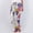 Multicolor#3, variant on Drovellove Women's Printed Pajama Pants – Casual Straight Leg Drawstring Elastic Waist Loose Comfy Trousers with Pockets for Lounging or Outdoor Activities
