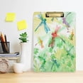 thumbnail image 4 of Coolnut Beautiful Watercolor Dragonfly Clipboards, Fashion Design Clipboard Low Profile Clip Standard A4 Letter Size for School, Work, Painting, 4 of 7