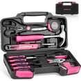 thumbnail image 1 of Juego de herramientas THINKWORK Pink de 40 piezas con caja de herramientas de almacenamiento, 1 of 9
