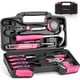 thumbnail image 1 of Juego de herramientas THINKWORK Pink de 40 piezas con caja de herramientas de almacenamiento, 1 of 9