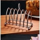 thumbnail image 4 of Rack Estilo Inglés - Soporte para Tostadas Soporte para Tostadas Inglesas con Pies de Bola - Tostada con Ranura para 6 Rebanadas - Resistente y Templado, 4 of 5