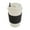 Black, variant on HOZVOMI Wheat Straw Coffee Cup - Outdoor Leak-Proof Mug with Stirring Stick