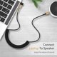 thumbnail image 5 of Cable de audio jack de 3,5 Mm, cable auxiliar macho a macho, cable de línea de altavoz para iphone 6/samsung galaxy s8/coche/auriculares/xiaomi redmi, 5 of 5