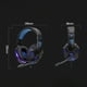 thumbnail image 2 of Auriculares Gamer SY830MV con Micrófono Ajustable, Control de Volumen, Luz LED y Conexión AUX+USB en Color Blanco y Azul, 2 of 7