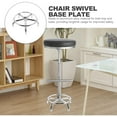 thumbnail image 4 of Supvox Heavy Duty Round Swivel Base Plate Replacement for Barstool Chair - 1 Set Swivel Mechanism, 4 of 7