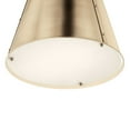 thumbnail image 4 of 52711CPZ Kichler Lighting Etcher - 2 Light Pendant-22.5 Inches Tall and 18 Inches Wide-Champagne Bronze Finish, 4 of 5