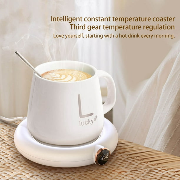 Pisexur nouveau tapis de tasse chauffant intelligent USB tapis de tasse  chaud de bureau 55 degrés tapis de tasse à température constante coussin  d'isolation de café en liquidation 