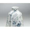 thumbnail image 2 of Zeckos AA Importing 59773 12 inch Cape-Shaped Blue And White Vase, 2 of 3