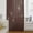 Brown, variant on Brown Floral Sheer Curtains 63 Inches Long for Living Room/Bedroom, Spring Flower Rod Pocket Voile Kitchen Curtains & Drapes Window Treatment 1 Panel, 52"W x 63"L