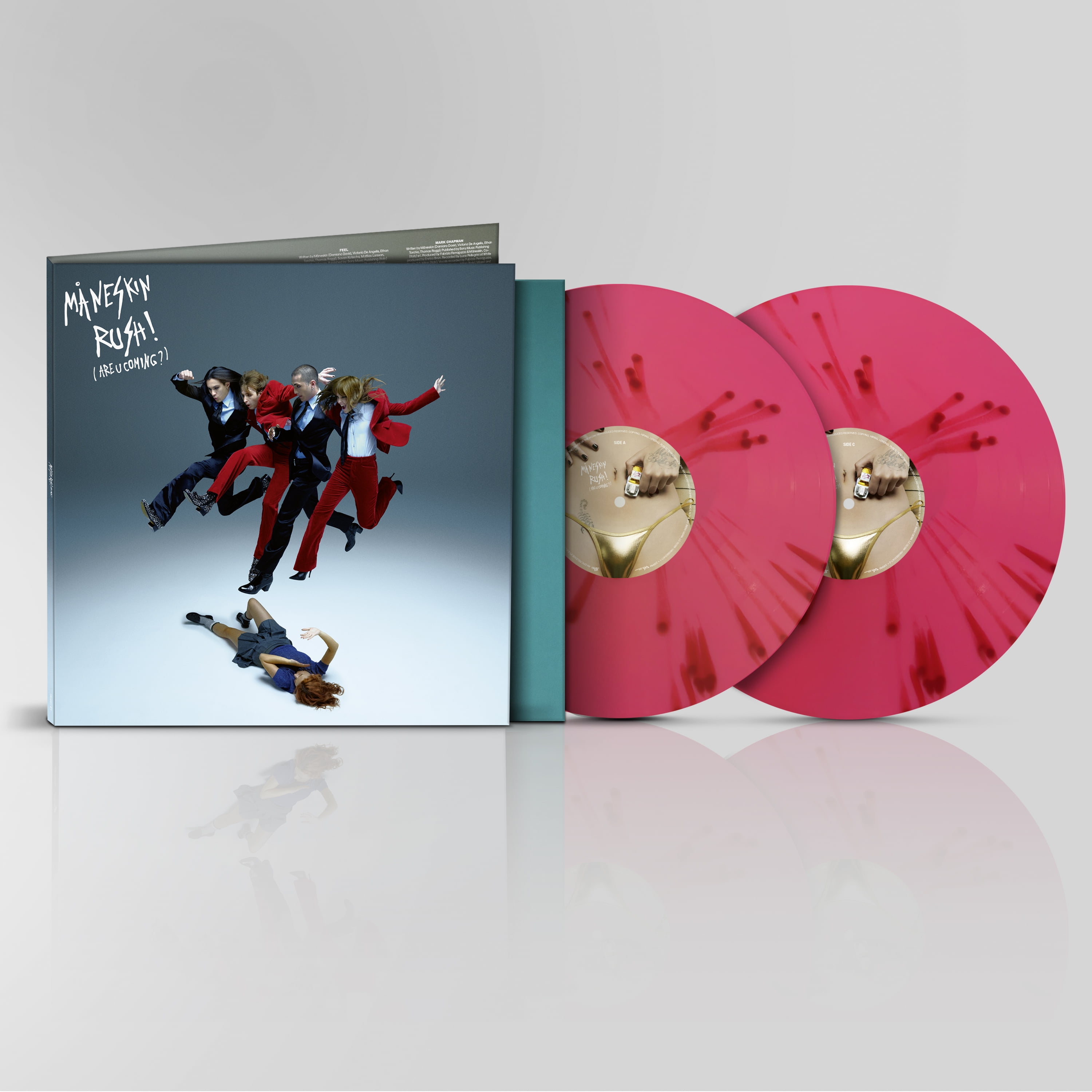 マネスキン　rushレコード Maneskin - Rush - Limited Red Colored Vinyl - Music & Performance