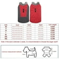 thumbnail image 3 of Reflective Waterproof Pet Coat Winter Pet Clothes for Medium Dogs Female Warm Dog Coat For Small Pet Clothes for Medium Dogs Female Medium Large Dog Double Sided Wearable Pet Clothes for Cats for A Gi, 3 of 9