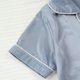 thumbnail image 4 of Odeerbi 1-8 Años Niños Niñas Pijama de Verano de Satén Con Solapa de Muesca Camisa de Manga Corta Pantalón Conjunto de Ropa de Dormir Suave, 4 of 9