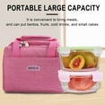 thumbnail image 3 of VOAVEKE Lunch Box For Women,Lunch Box For Men, Oxford Cloth Lunch Bag Outdoor Picnic Bag Portable Lunch Bag Bento Bag Large Heat Preservation Bag Ice Bag, 3 of 3