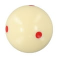 thumbnail image 4 of DAMIFU Roundness Cue Ball Hardness 5.72Cm 2 1/4” Red 6 Dot Spot Measle Pool-Billiard Practice Resin Standard Hot 2018, 4 of 9