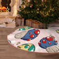 thumbnail image 5 of Disketp Mushroom Christmas Tree Skirt, Christmas Tree Decorations, Christmas Decor, Tree Mat Decoration(30-48IN)-30", 5 of 6