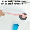 thumbnail image 6 of Ikohbadg Household Toilet Brush Squatting No Dead Angle, Long Handle Bidet Cleaning Brush for Bathroom, Toilet Brush with 360° Clean and Hanging Design, 6 of 6