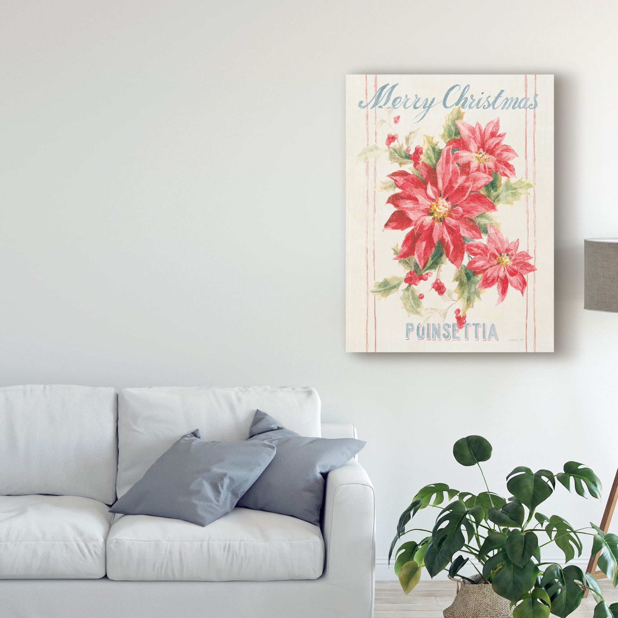 Trademark Fine Art 'Floursack Holiday III' Canvas Art by Danhui Nai