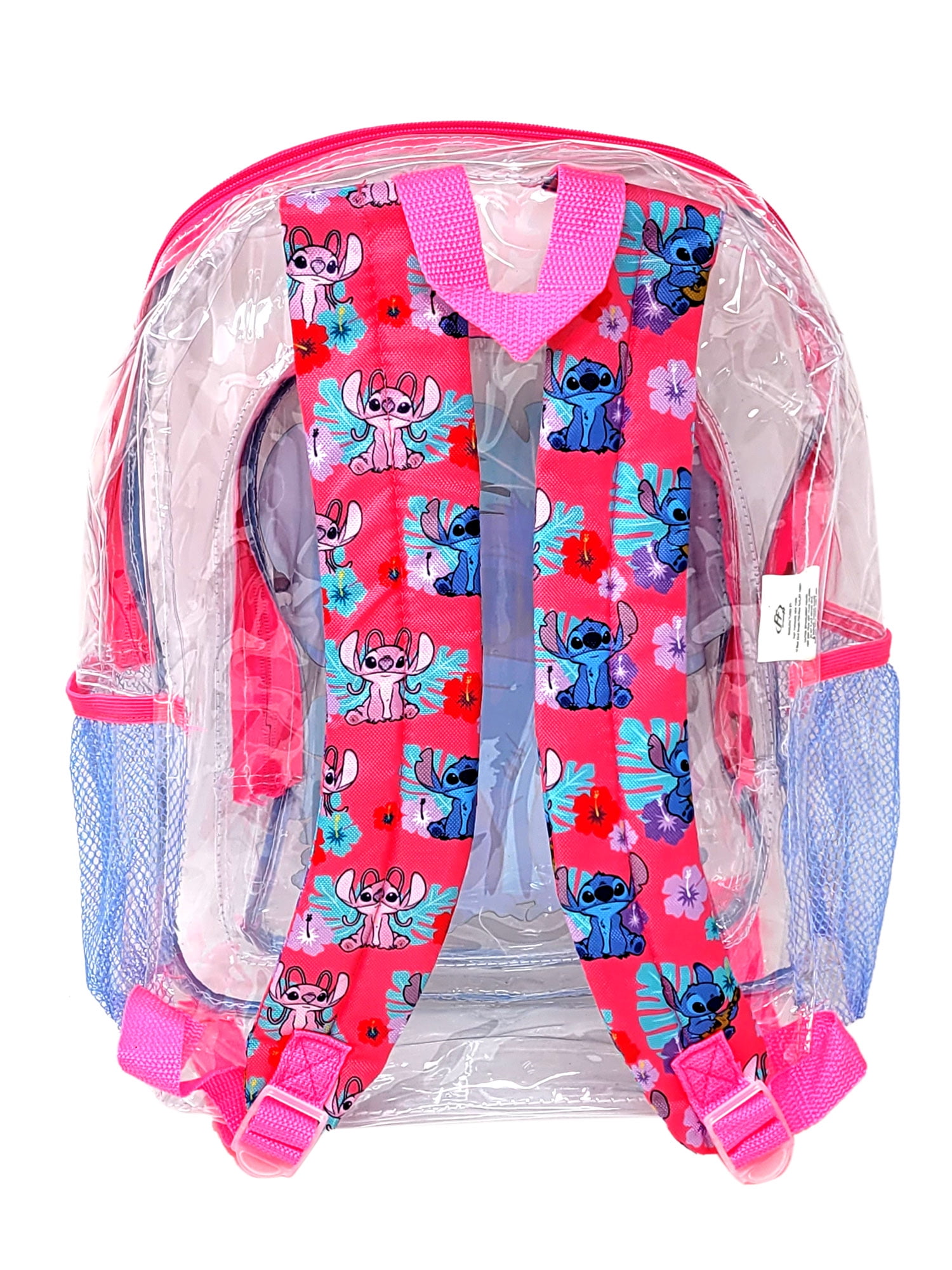 Stitch Transparent 16" Backpack
