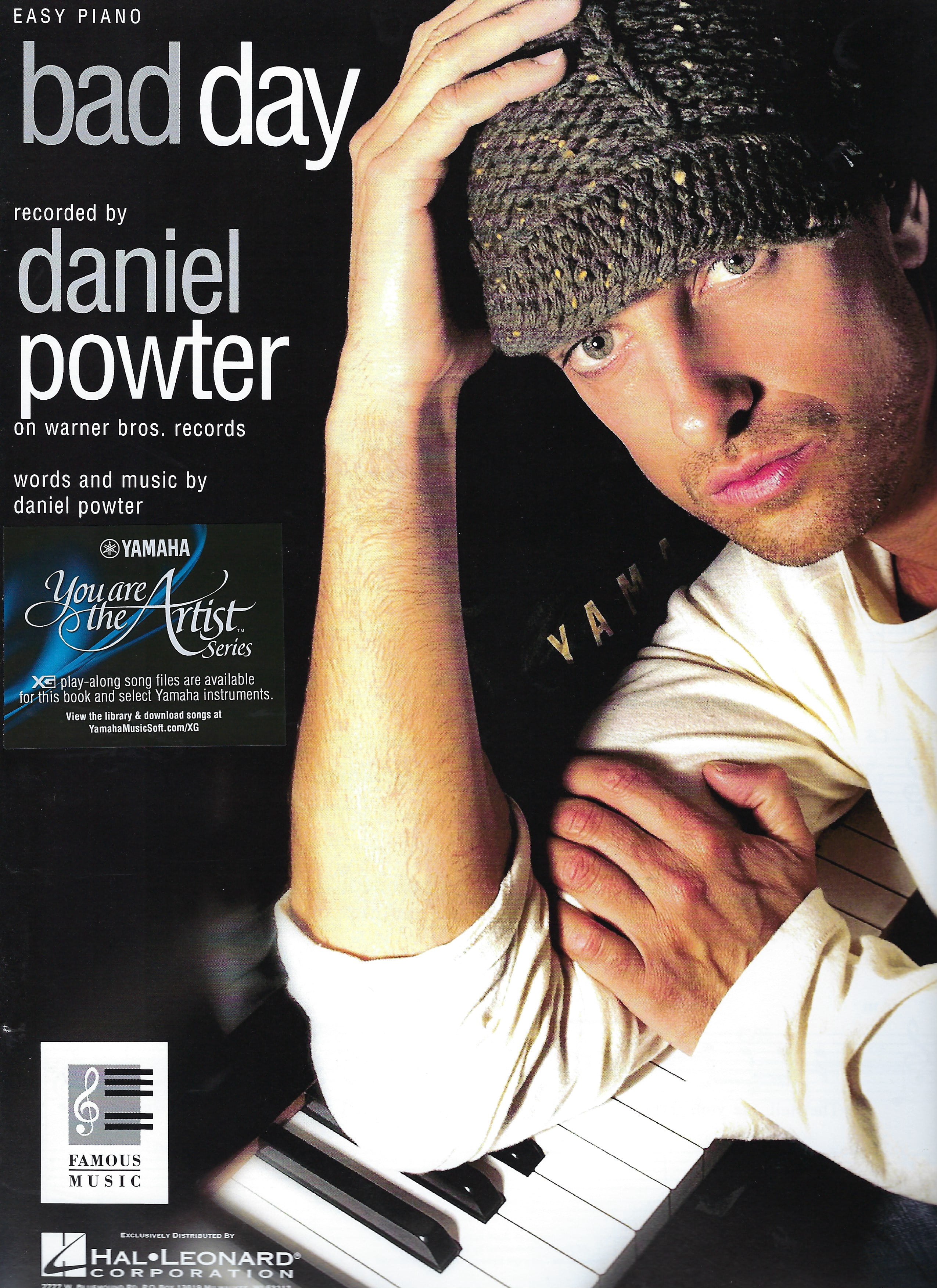 Daniel Powter Bad Day Easy Piano Sheet With Audio Download Sticker Walmart Com Walmart Com