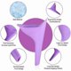 thumbnail image 5 of Female Urination Device, 5 Pcs Urinal Funnel For Women Reusable Standing Up Female Pee Funnel For Camping, Hiking, 5 of 5
