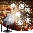 thumbnail image 1 of Christmas Projector Lights, Led Snowflake Projector Lights Outdoor, IP65 Waterproof Outdoor Indoor Holiday Projection Lamp Decoration for Christm, 1 of 5