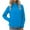 Blue, variant on WRKEKC Windbreakers for Women Long Sleeve Hoodless Hiking Travel Casual Jacket Durable Lightweight for Fall Outdoor Adventures