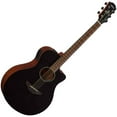 thumbnail image 3 of Yamaha APX600M Acoustic-Electric Guitar Smokey Black, 3 of 4