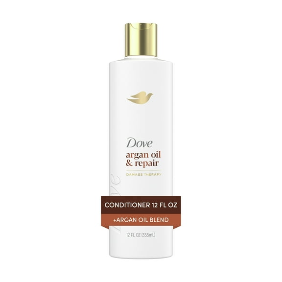 Dove Conditioner for Women Argan Oil & Repair with Bio-Protein Care Technology, 12 fl oz