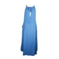 thumbnail image 2 of Free People Womens Spring Love Midi Dress Blue M, 2 of 3