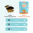 thumbnail image 4 of Belov Baby Food Stage 3 Organic Baby Puffs, Carrot, Sweet Potato & Kale, Grain-Based Snack for Babies 7+ Months, 42 g, 4 of 10