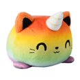 thumbnail image 1 of Teeturtle - El peluche de gato reversible original - Rainbow Kittencorn Grey Tabby - Lindos animales de peluche sensoriales que muestran tu estado de ánimo, 1 of 4