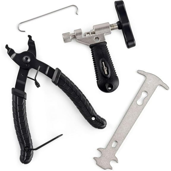 Bike Chain Repair Tools Set, Bicycle Chain Tool Master Link Pliers Chain Breaker and Checker