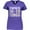 Purple, variant on Inktastic Juneteenth Since 6-19-1865 Women's V-Neck T-Shirt