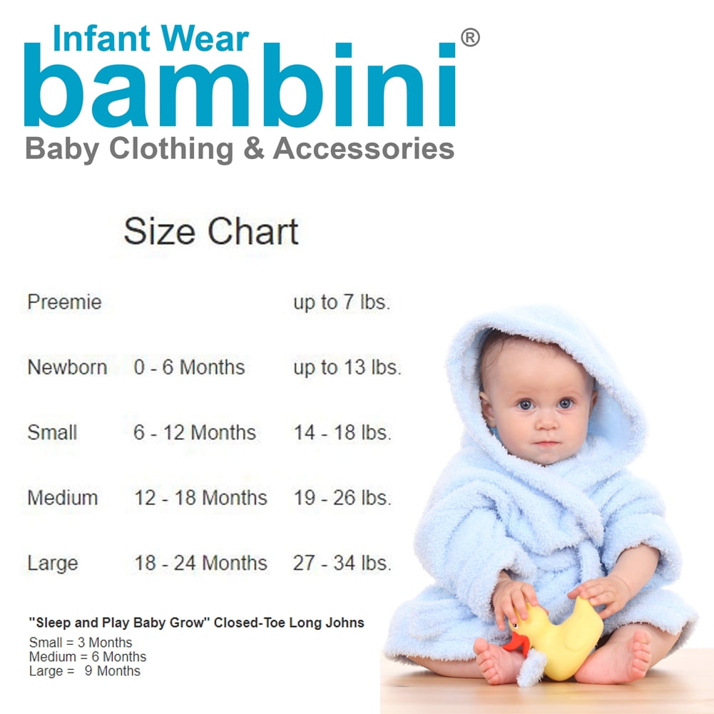 Bambini 8 Pc Layette Baby Clothes Set