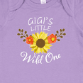thumbnail image 4 of Inktastic Gigi's Little Wild 1 with Beautiful Sunflower Boys or Girls Baby Bodysuit, 4 of 5