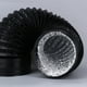 thumbnail image 3 of Campana extractora de cocina de tres capas de PVC engrosado, tubo de aluminio, tubo de escape, tubo de ventilación, accesorios de tubería telescópicos, 3 of 5