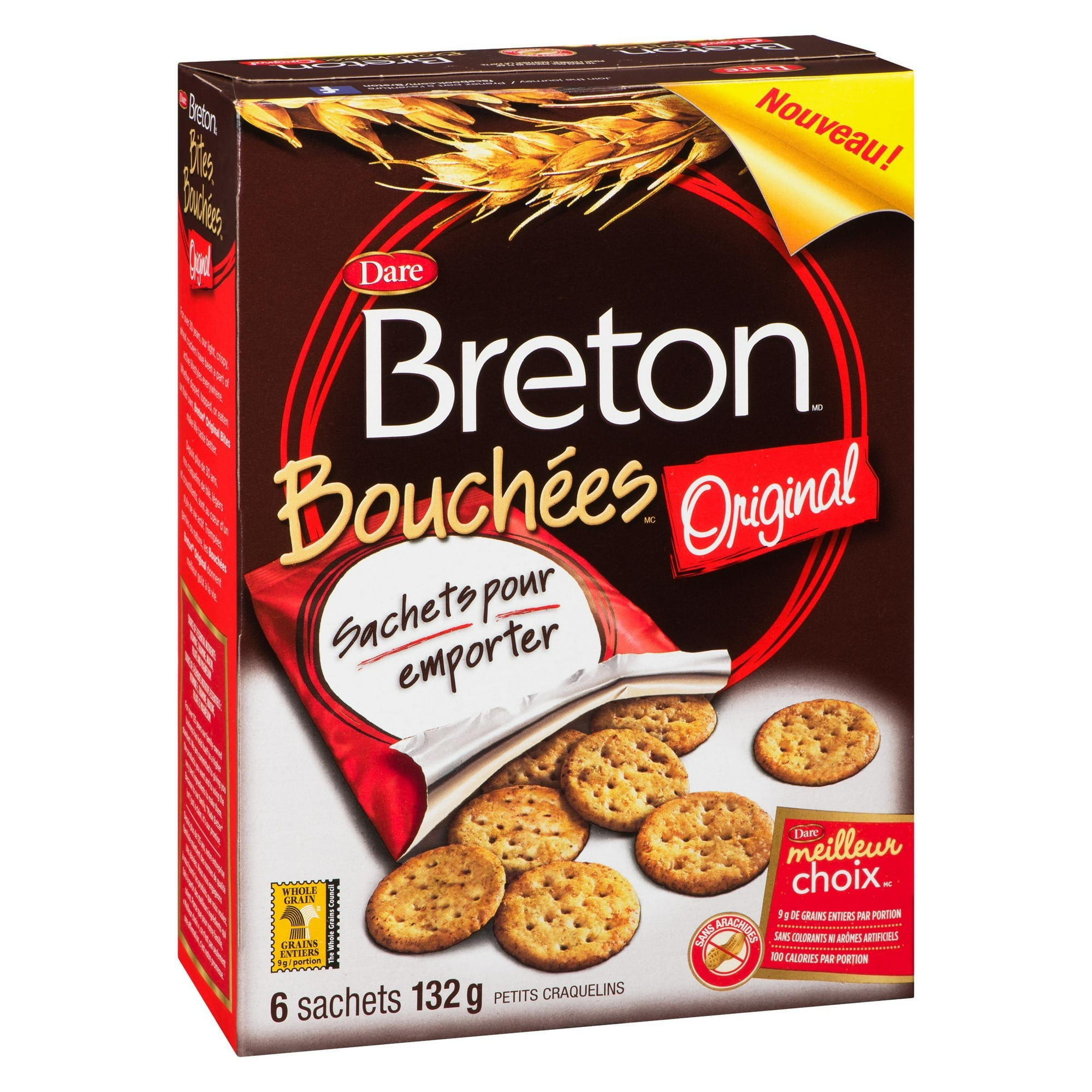 Breton Bites Original On-The-Go, Dare