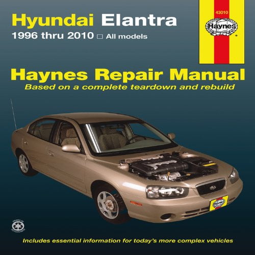 Pre-Owned Hyundai Elantra: 1996 thru 2010 (Haynes Repair Manual) (Paperback) 1563929279 9781563929274
