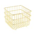 thumbnail image 4 of Cesta de almacenamiento de hierro, organizador de maquillaje INS, cesta de alambre para dormitorio Oro 13x13x107cm, 4 of 9