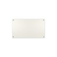 thumbnail image 1 of 5-Inch Mounting Plate for Lighted Address Numbers by LN LUMANUMBERS, Durable Stainless Steel, (For 2 Numbers, Off-White), 1 of 4
