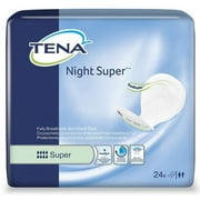 TENA Absorbent Pads Night/Super 24 Each (Pack of 2)