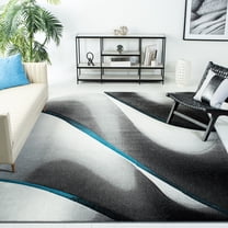 Safavieh Hollywood Candyce Abstract Area Rug, Gray/Blue, 11' x 15'