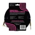 thumbnail image 3 of Cable Trenzado para Instrumentos Ernie Ball Negro 5,4 m Recto Acodado, 3 of 3