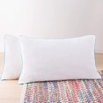 thumbnail image 2 of Linenspa Pillow King Size Set of 2 - 2 Pack Shredded Memory Foam Bed Pillows for Sleeping - Stomach Sleeper Pillow, Side Sleeper Pillow and Back Sleeper Pillow, King Pillows 2 Pack, 2 of 4
