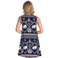 thumbnail image 2 of Bixox elephants Print Women's Sleeveless A-Line Dress with Pockets, Casual Knee-Length Tank Dress for Summer-Medium, 2 of 7