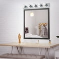 thumbnail image 4 of Design House Strip 5-Light Dimmable Contemporary Vanity Light, Polished Chrome, 4 of 17