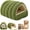 Green, variant on Warm Cat Sleeping Bed for Winter,Cozy 360° Semi-Enclosed Pet Cave with Removable & Washable Plush Cushion,Double PP Cotton Filling,Soft Arctic Plush Hideaway for Indoor Cats and Small Dogs